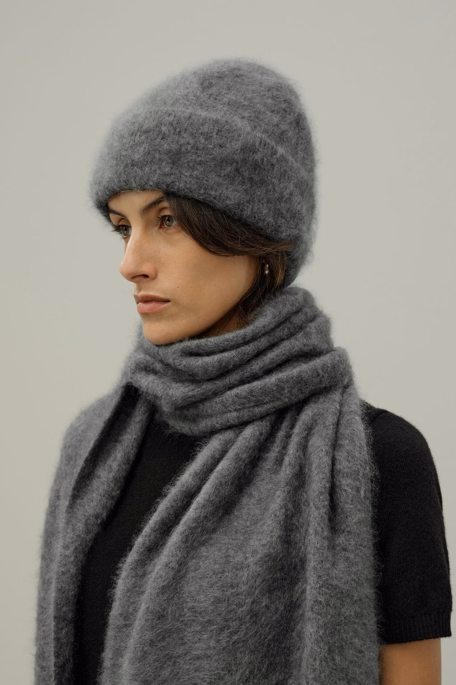 Brushed Cashmere Beanie