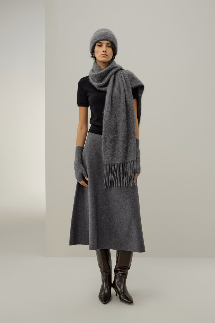 Brushed Cashmere Beanie