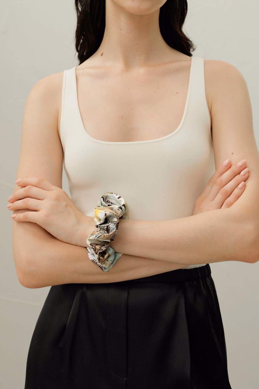 Aquarius Zodiac Silk Scrunchies