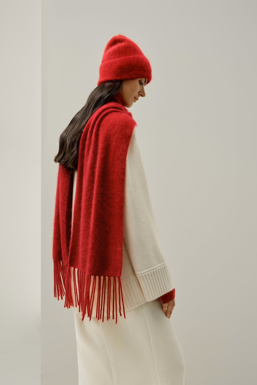 Brushed Cashmere Beanie