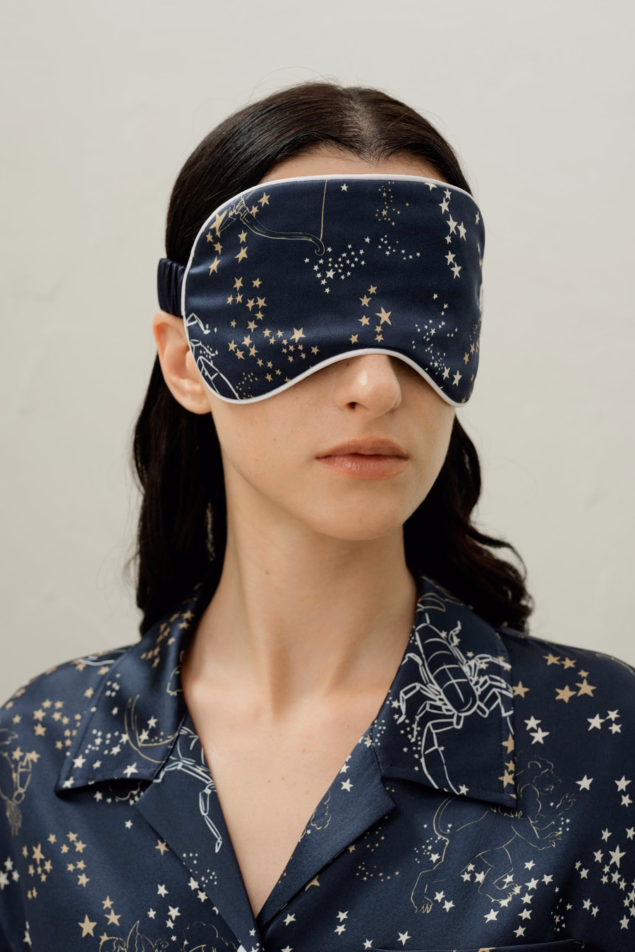 Scorpio Zodiac Silk Sleep Set