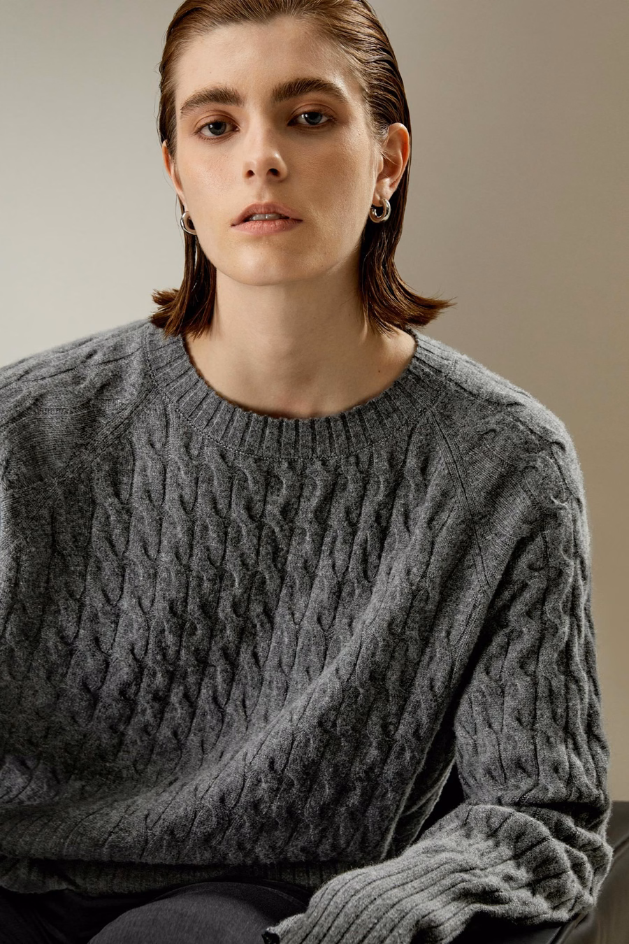 Sweter z dzianiny Kaszmir Dziecięcy