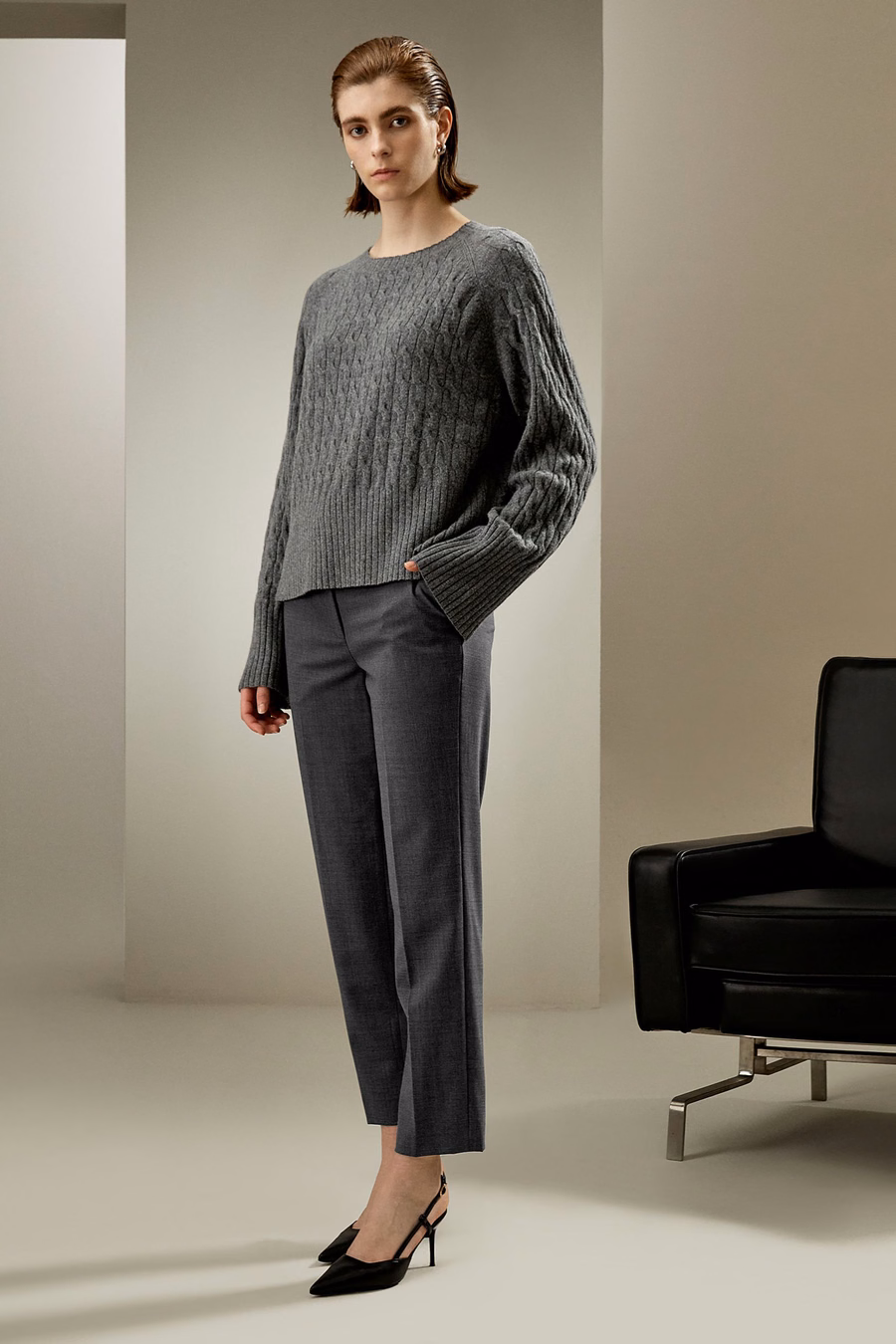 Sweter z dzianiny Kaszmir Dziecięcy