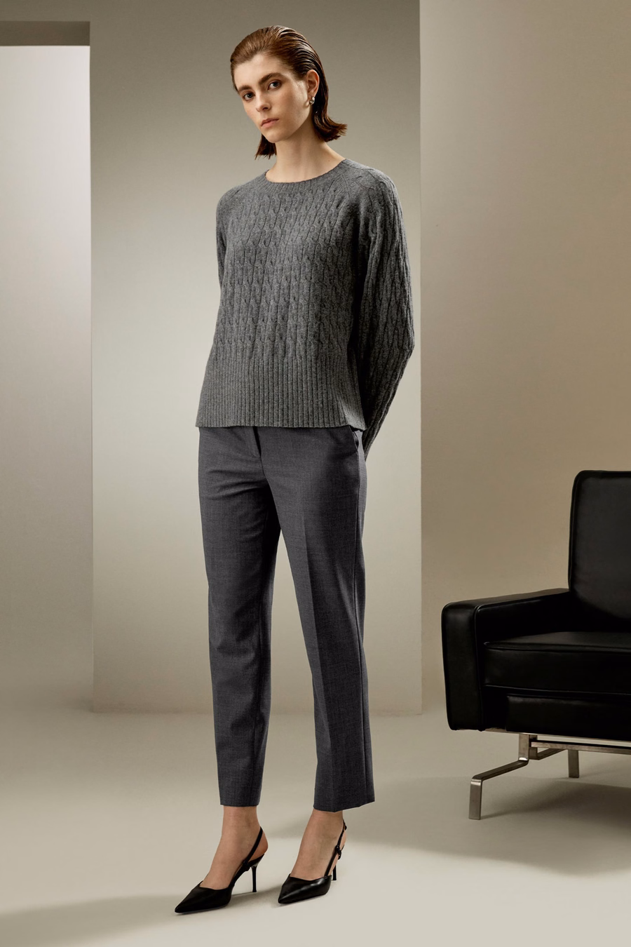 Sweter z dzianiny Kaszmir Dziecięcy