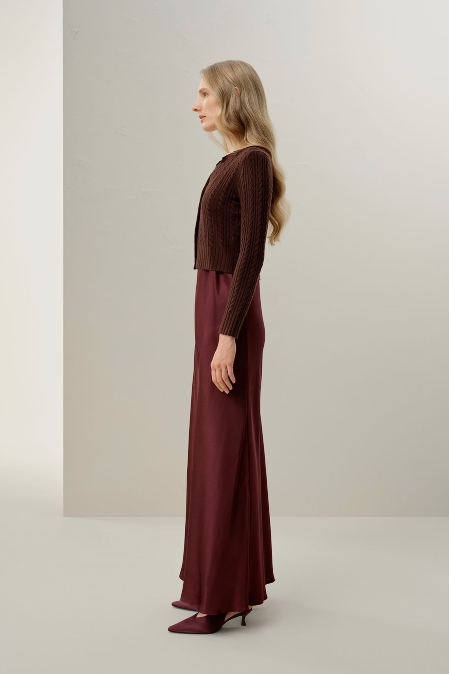 LILYSILK X LYDIA MILLEN Kardigan Hawthorn