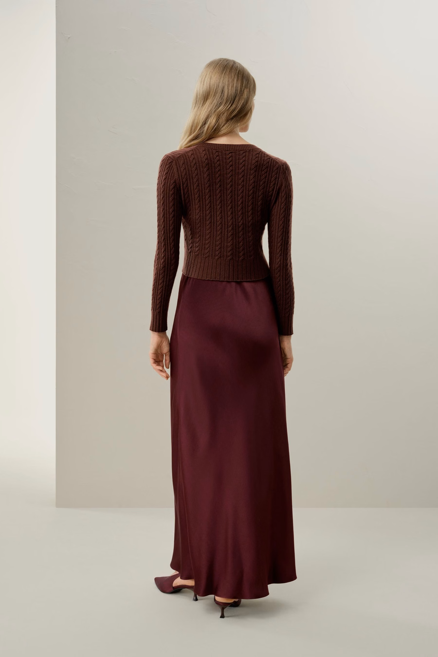 LILYSILK X LYDIA MILLEN Kardigan Hawthorn