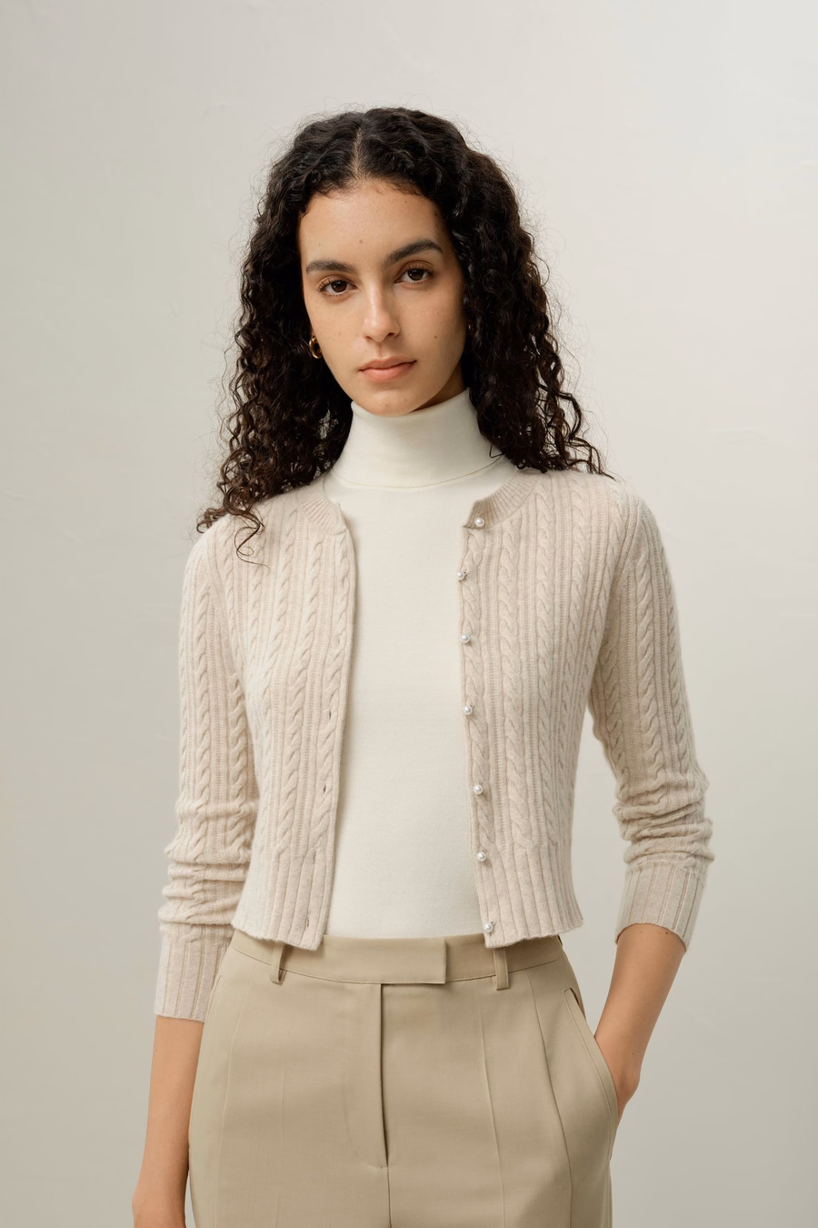 LILYSILK X LYDIA MILLEN Kardigan Hawthorn