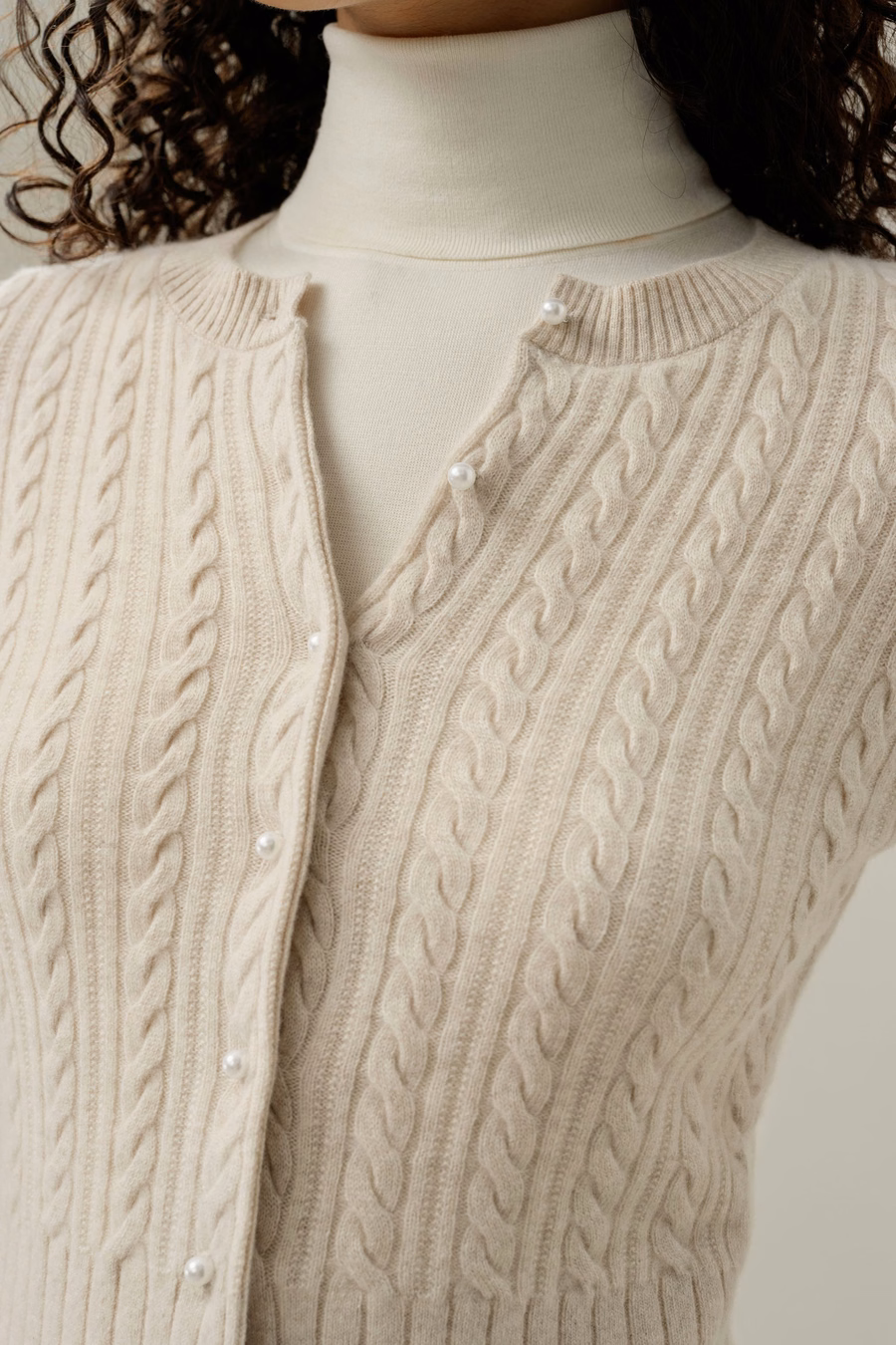 LILYSILK X LYDIA MILLEN Kardigan Hawthorn
