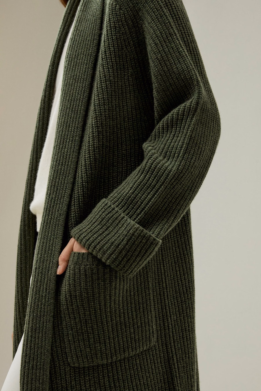Kardigan LILYSILK X LYDIA MILLEN 'Evergreen'