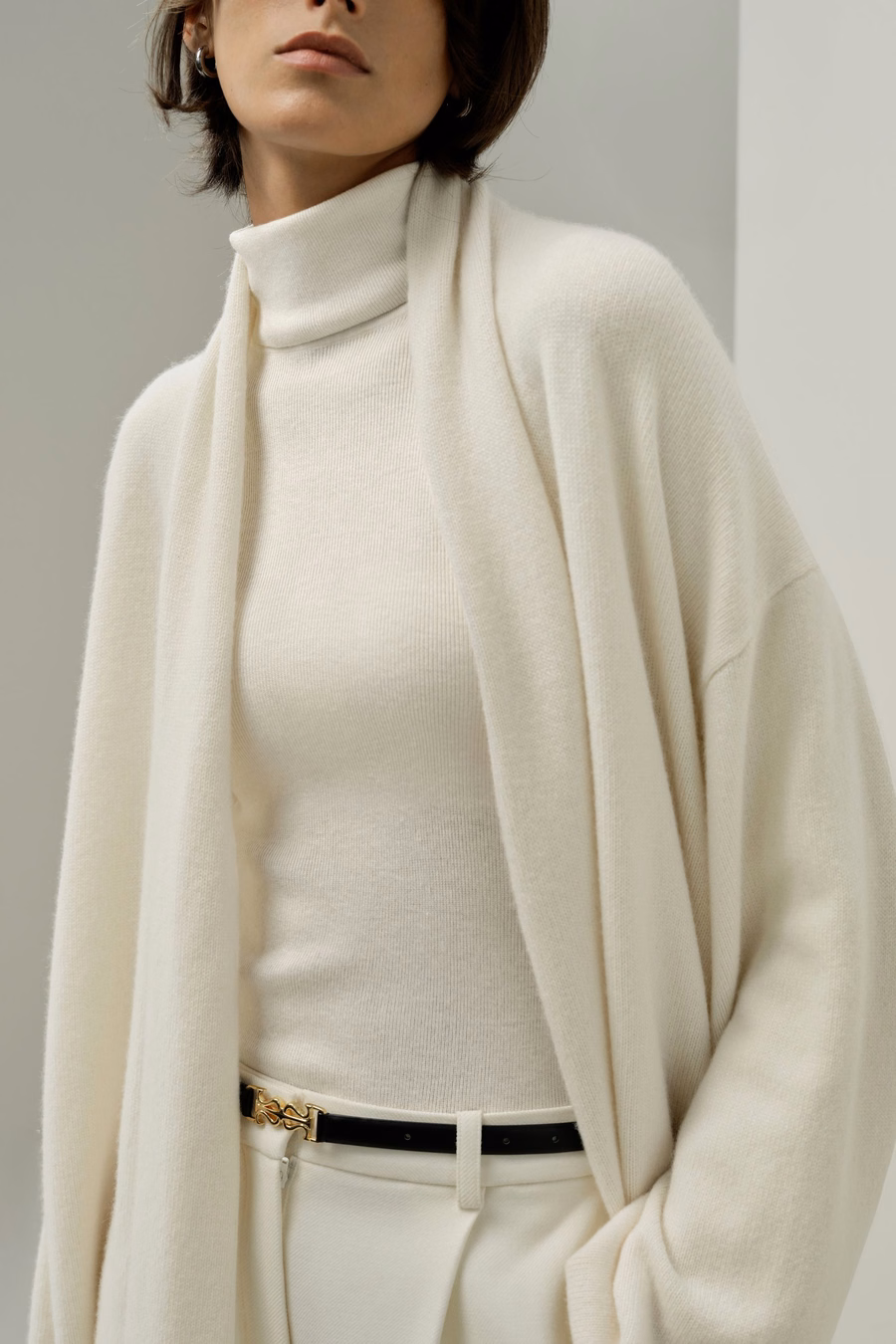 Cashmere Lounge Wrap Cardigan