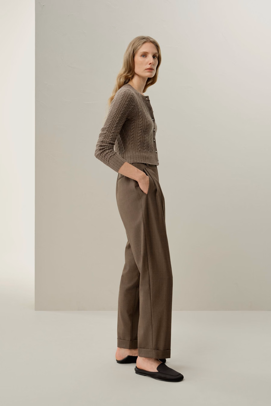 LILYSILK X LYDIA MILLEN Kardigan Hawthorn