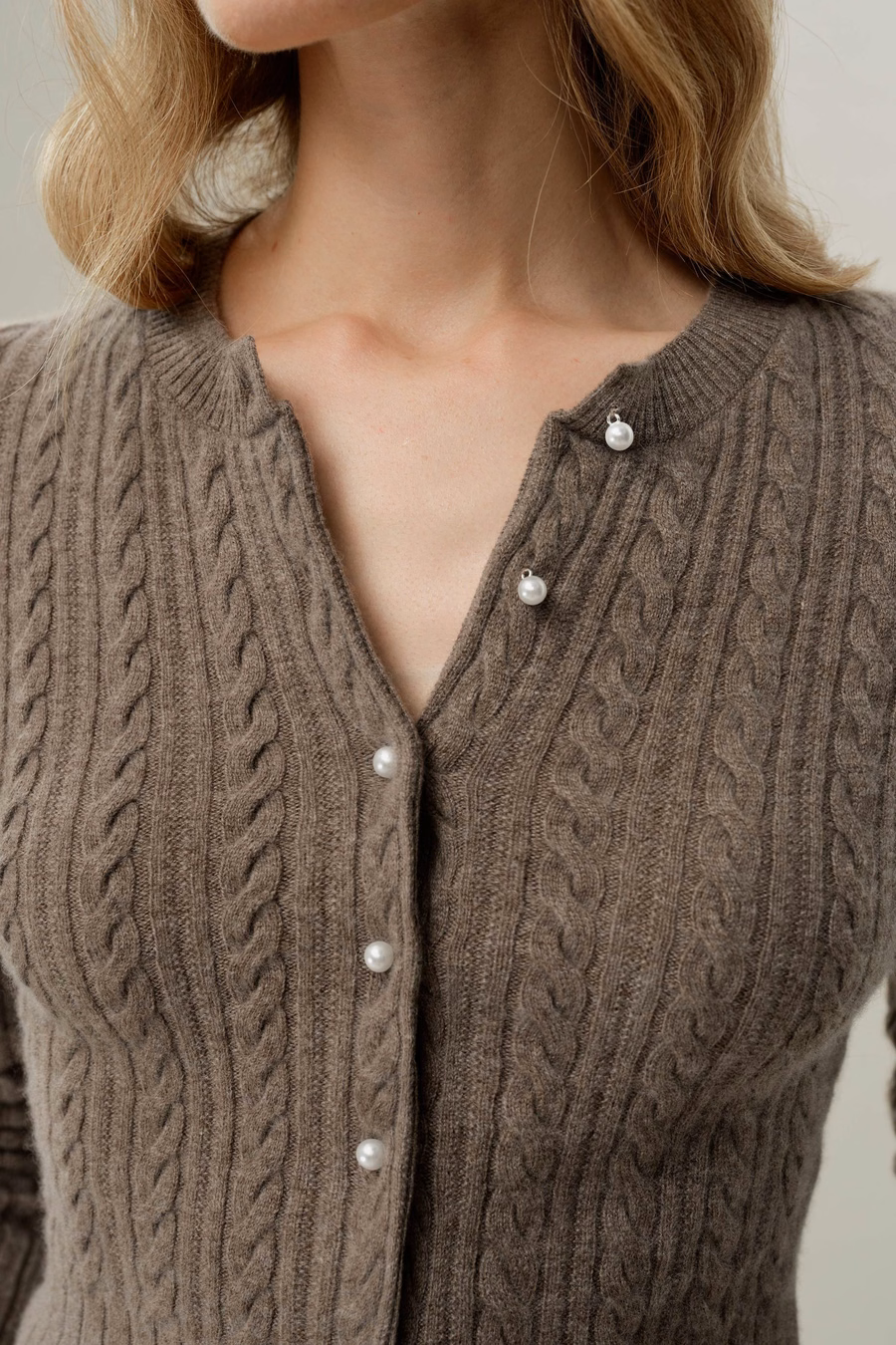 LILYSILK X LYDIA MILLEN Kardigan Hawthorn