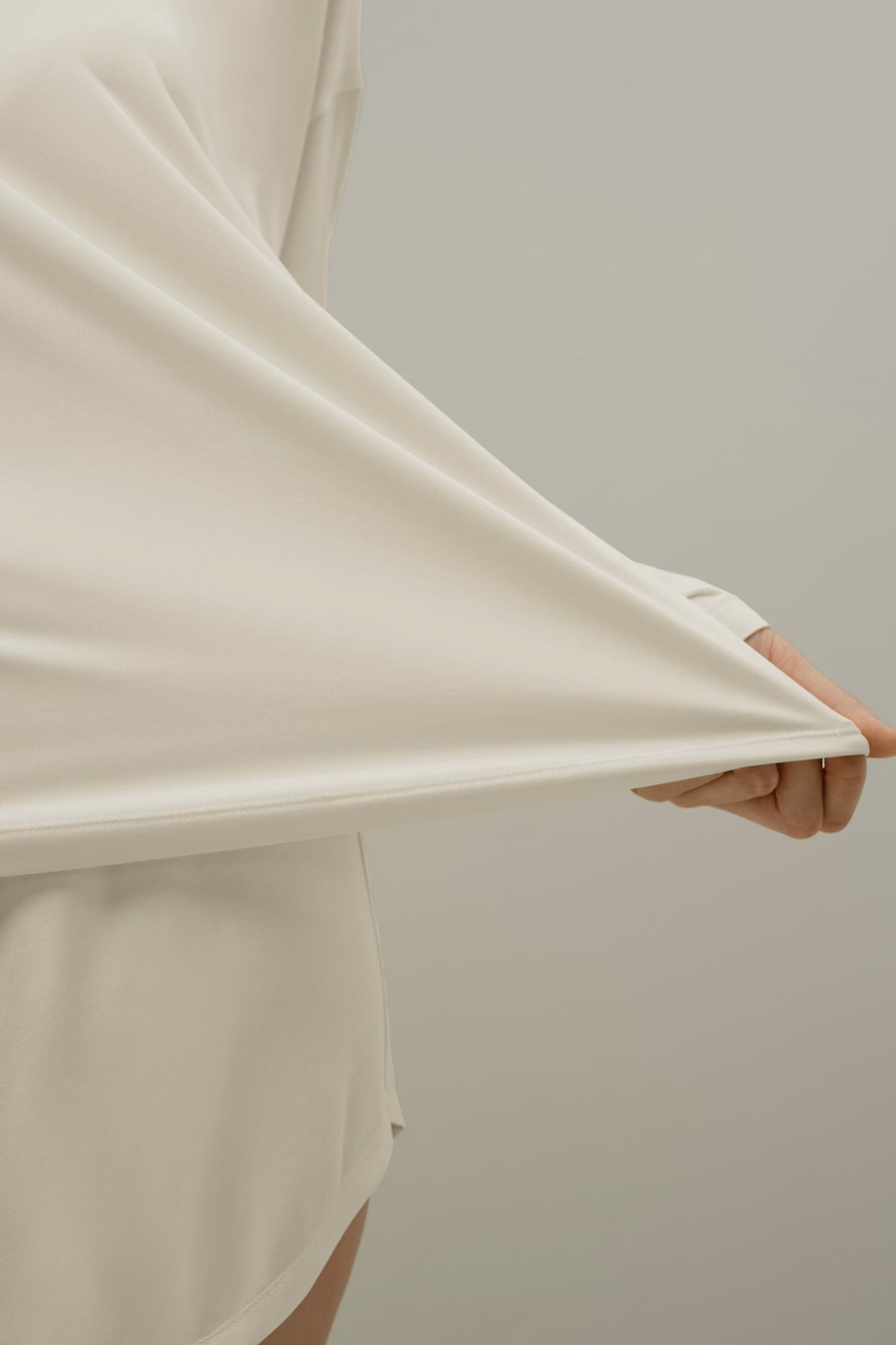 Jedwabna luźna bluzka Jersey Silk Breeze