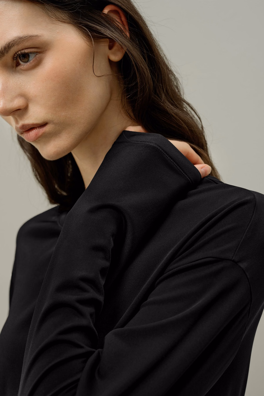 Jedwabna luźna bluzka Jersey Silk Breeze