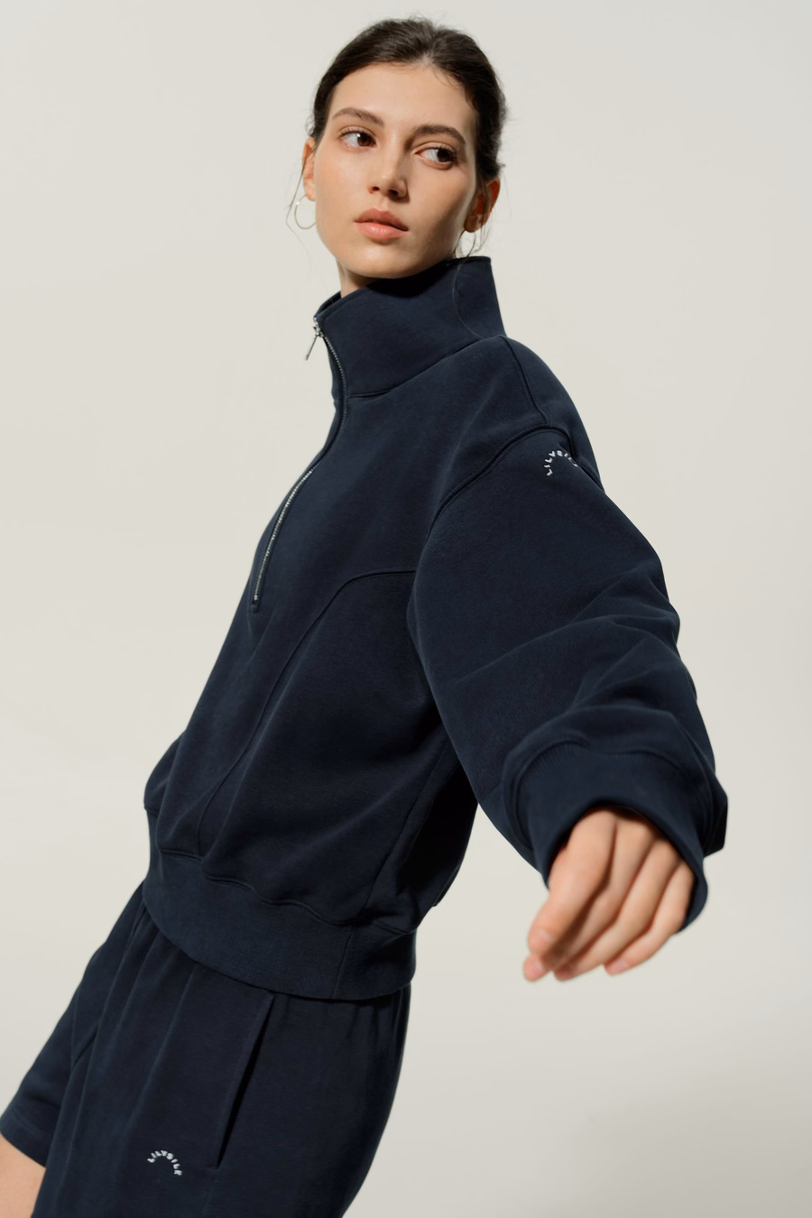 Sweter pół-zamek Heirloom '89