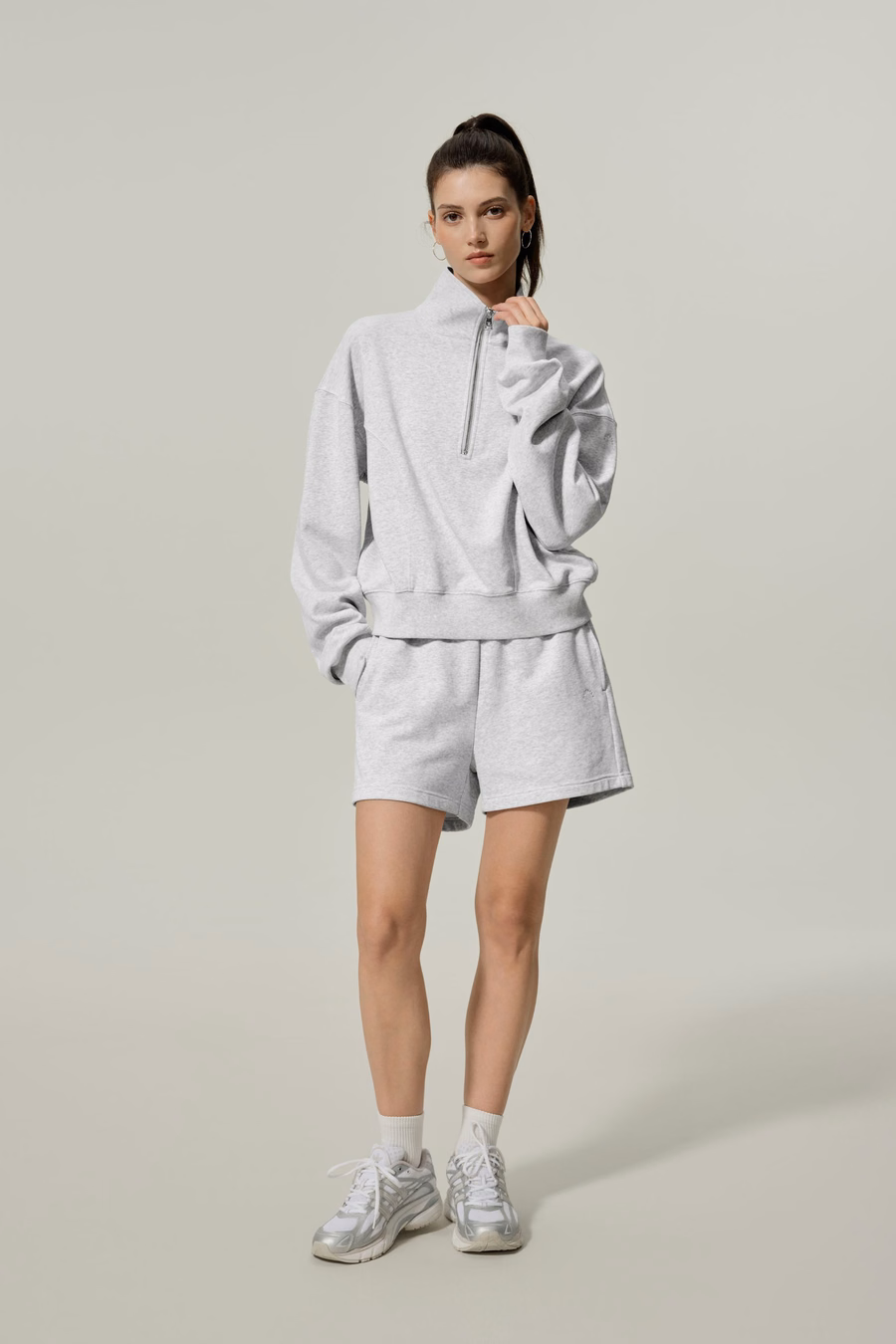 Sweter pół-zamek Heirloom '89