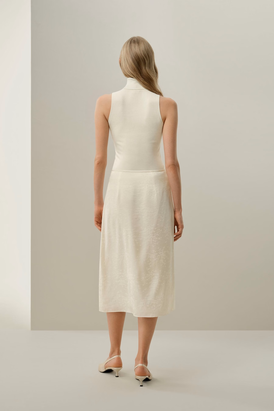 Ying Jacquard Silk Skirt