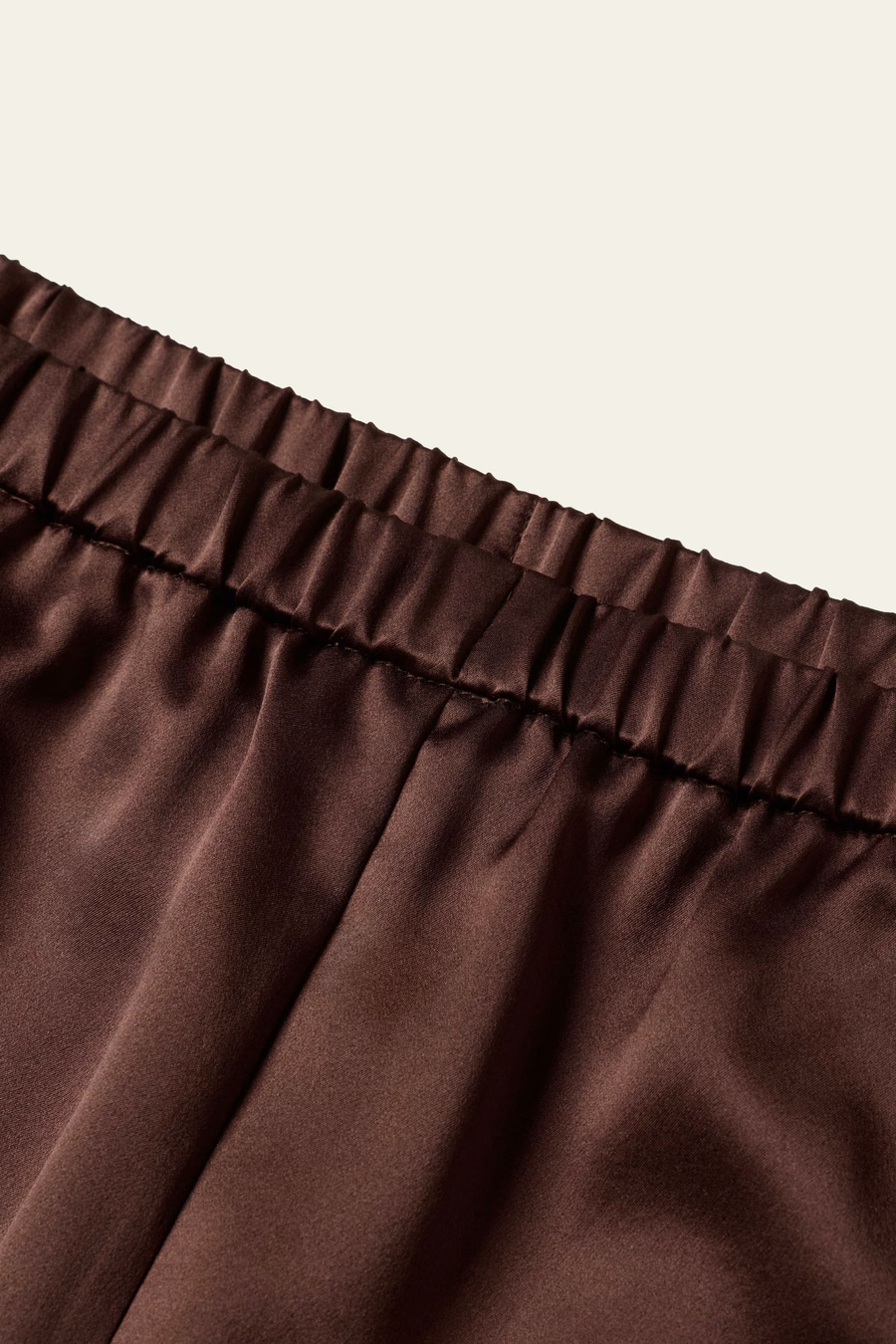 Jedwabne spodnie wide-leg Silk Charmeuse