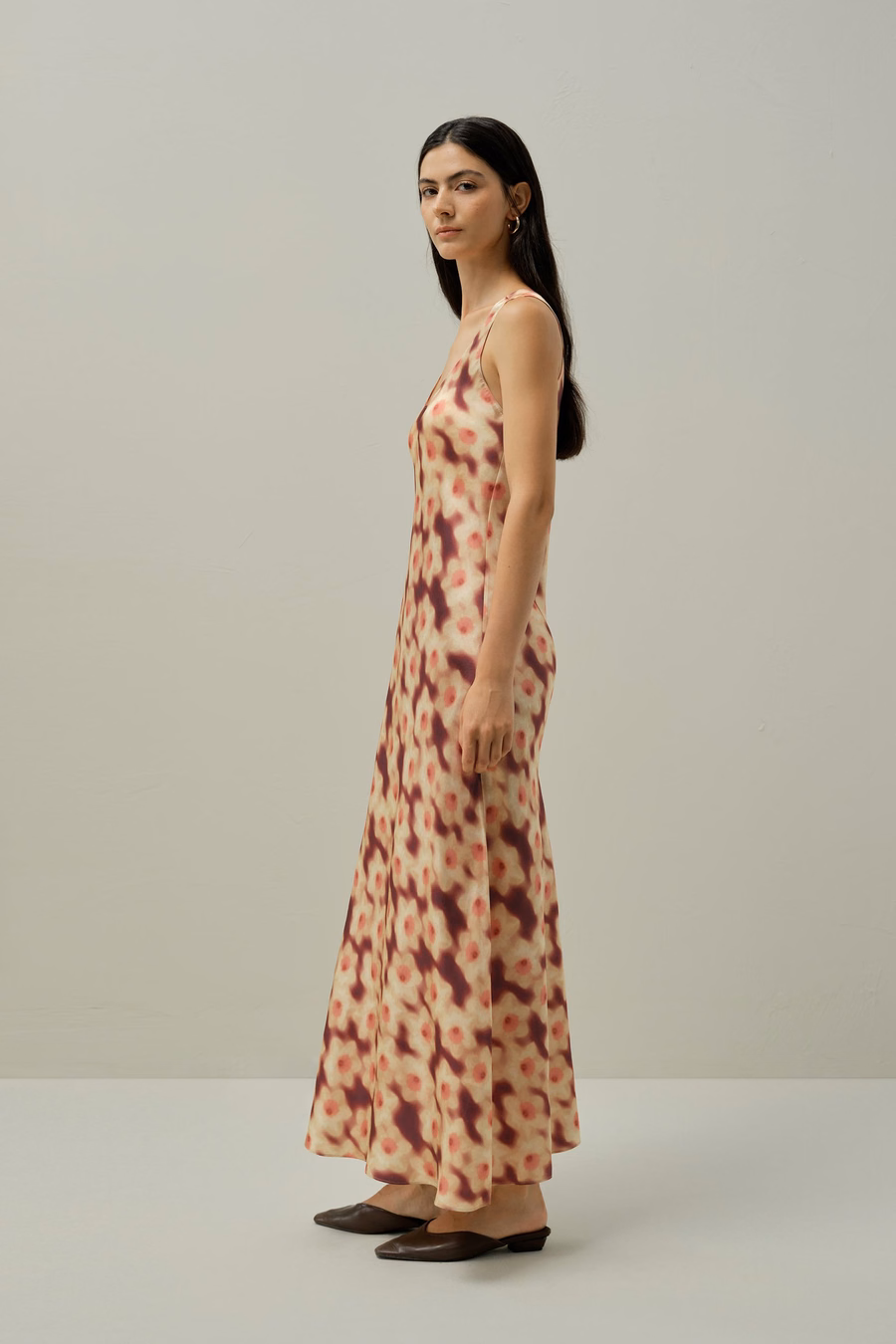 Deep U-Neckdress - Wykonany z tkaniny Liberty