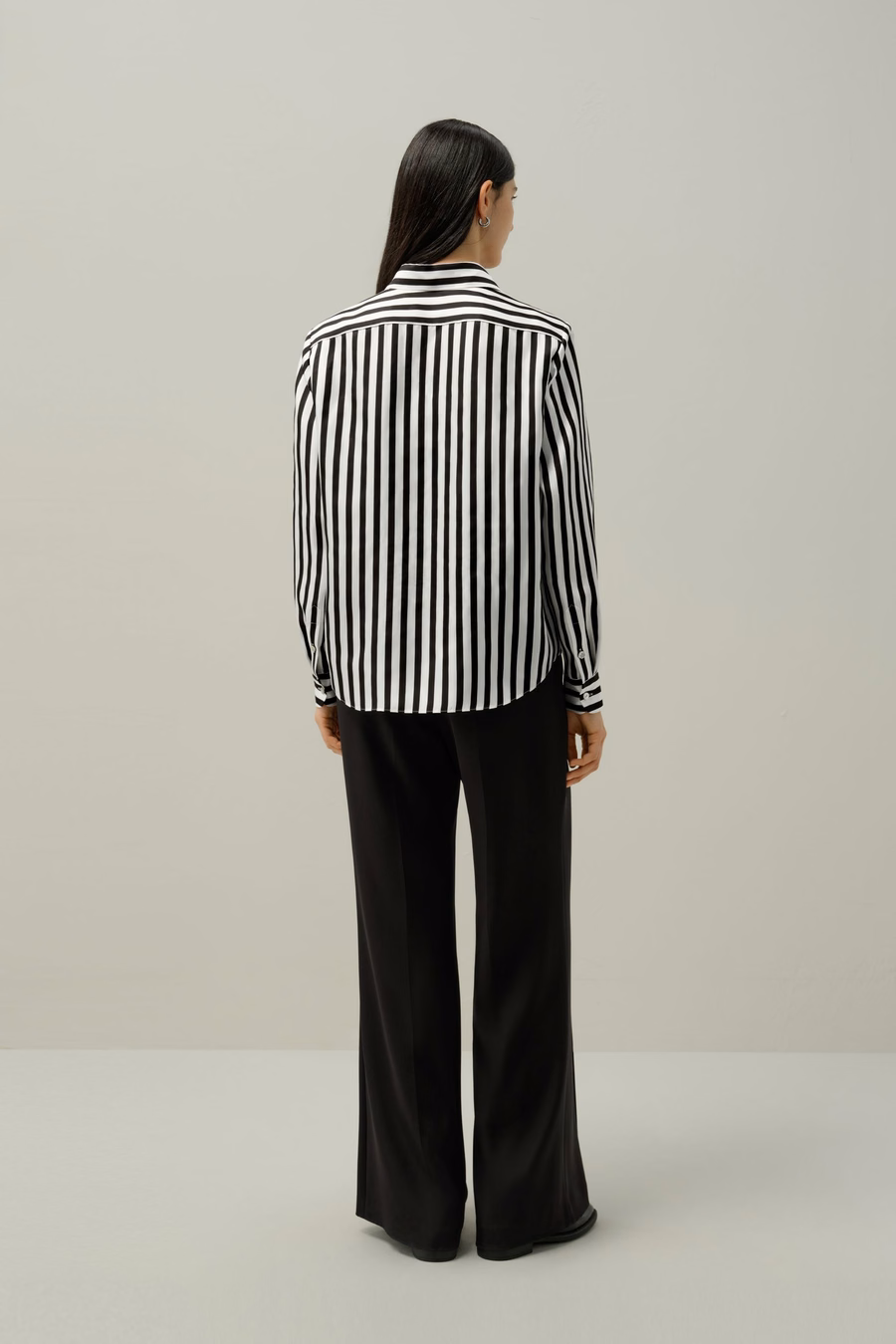 LILYSILK X LYDIA TOMLINSON Koszula w paski Audrey