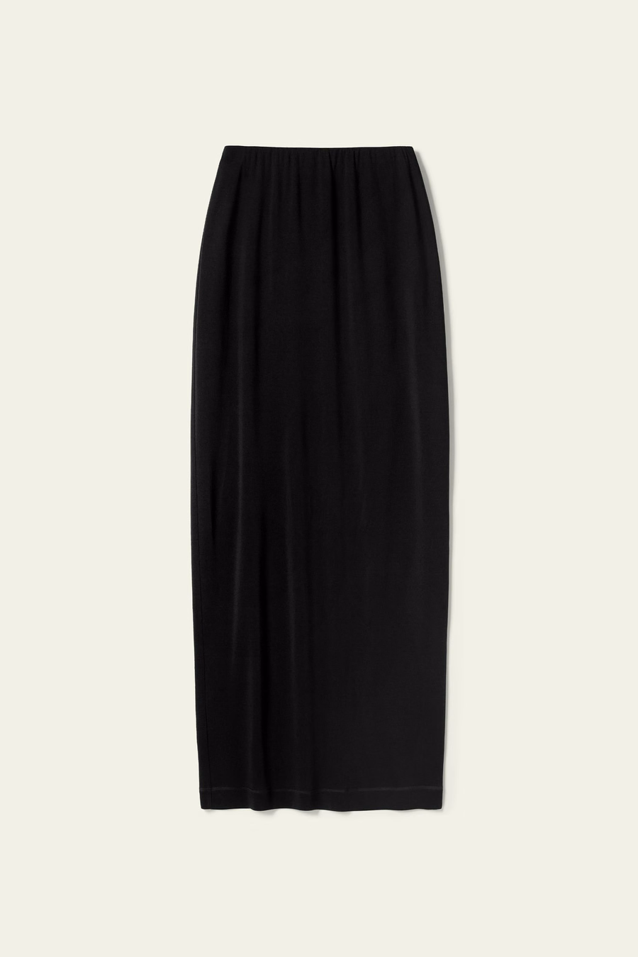 Elegancka jedwabna midi spódnica