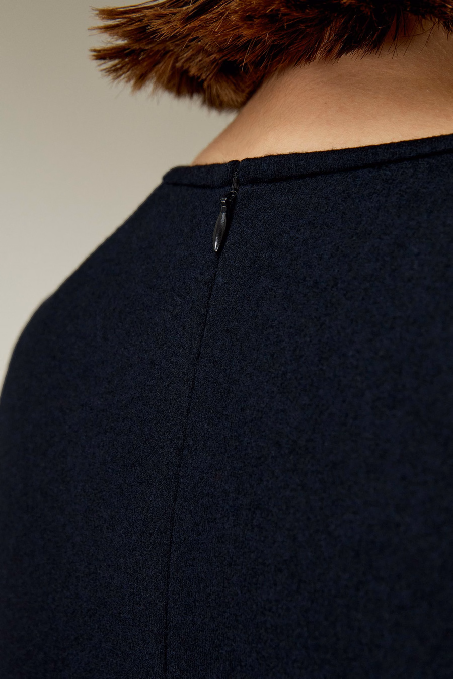 Twist Front Sheath Dress