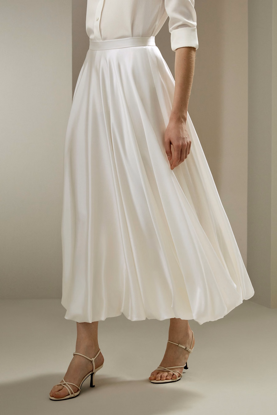 LILYSILK X LYDIA MILLEN Spódnica Snowdrop
