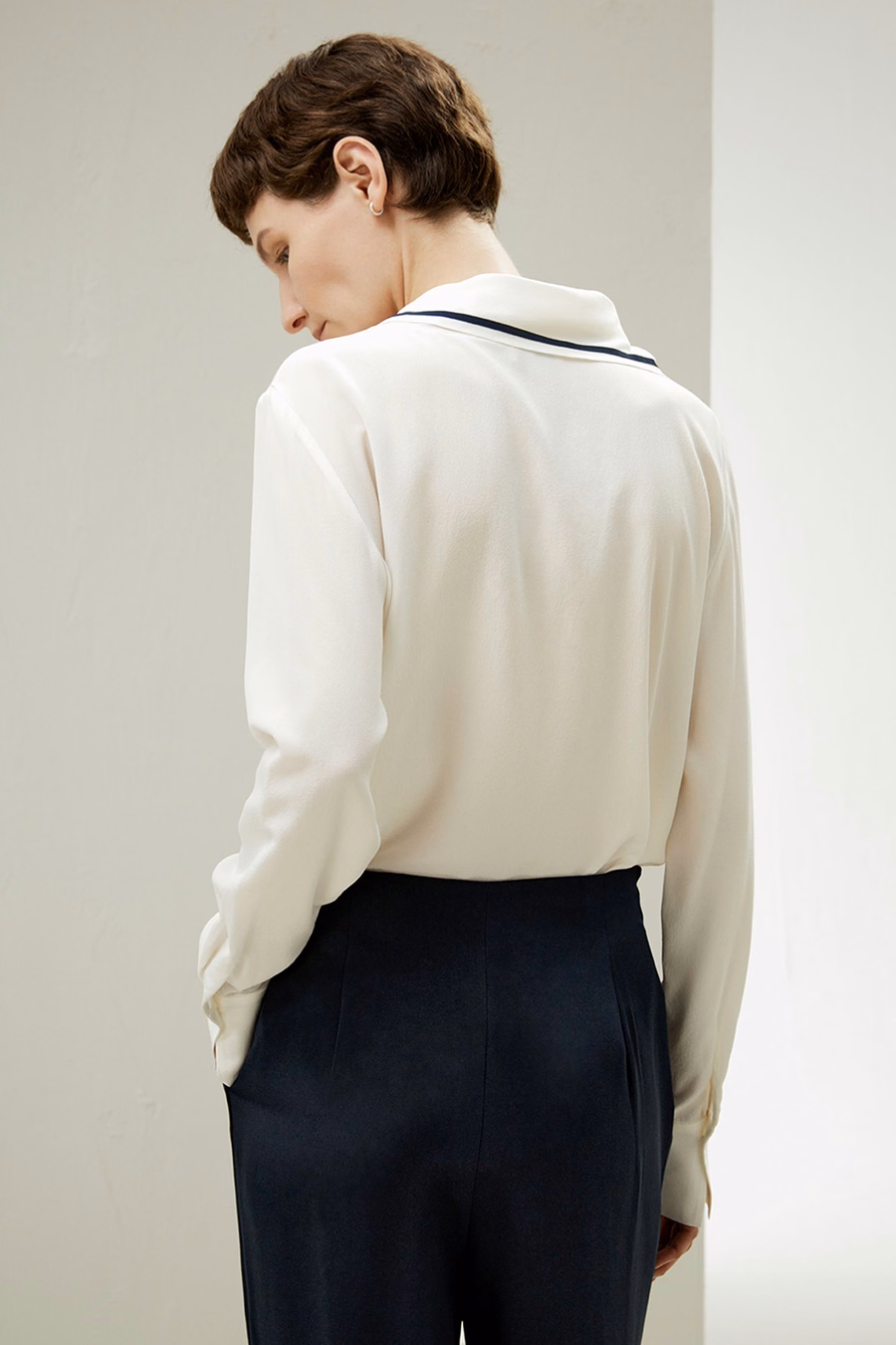 Nautical Collar Shirt